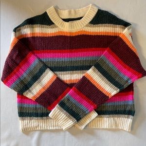 American Eagle striped sweater